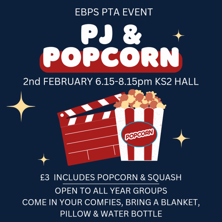 PTA PJ and popcorn night